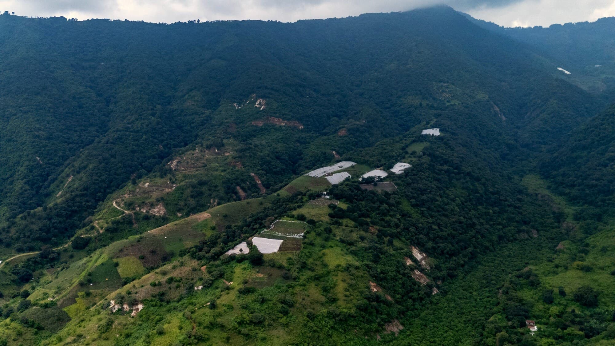Panorámica del valle donde se ubica el nuevo hogar