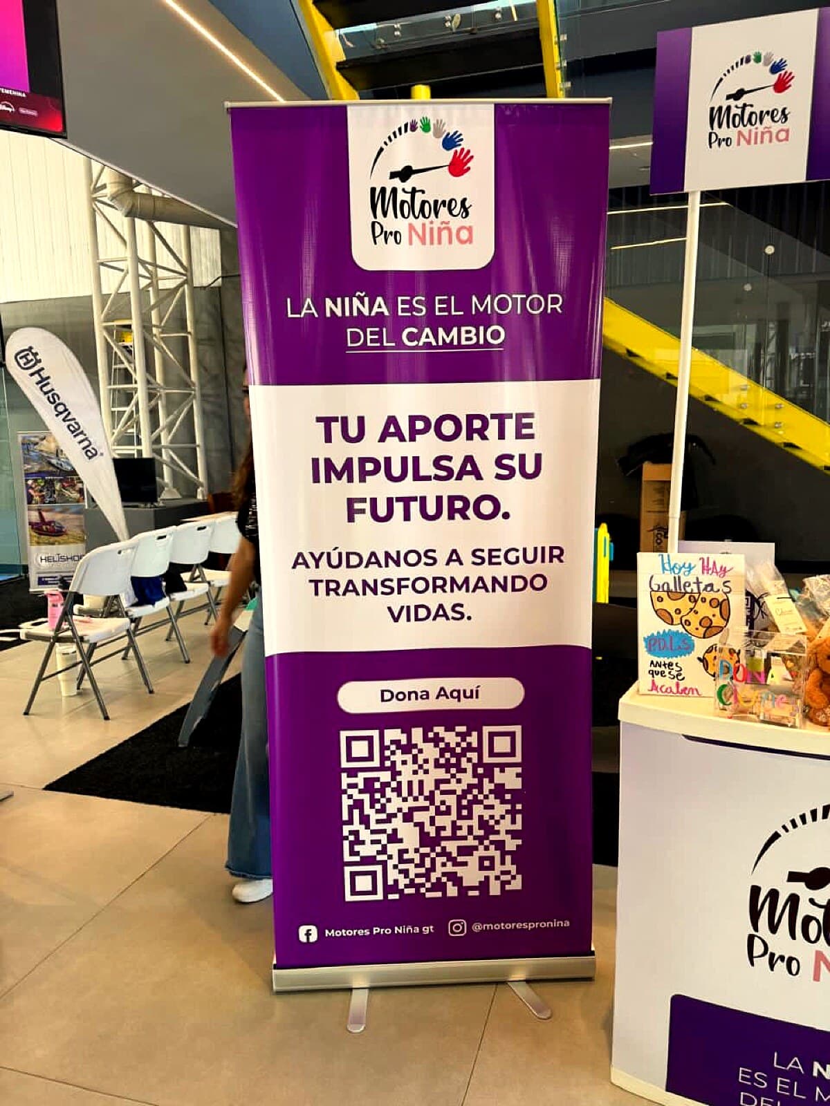 Stand y materiales de MPN